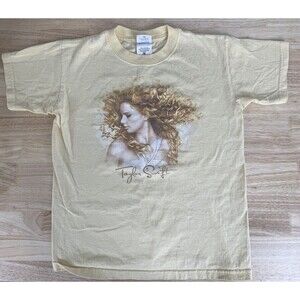 Taylor Swift Vintage Y2K Tee “Fearless” Tour Concert T-Shirt Sz Youth Medium